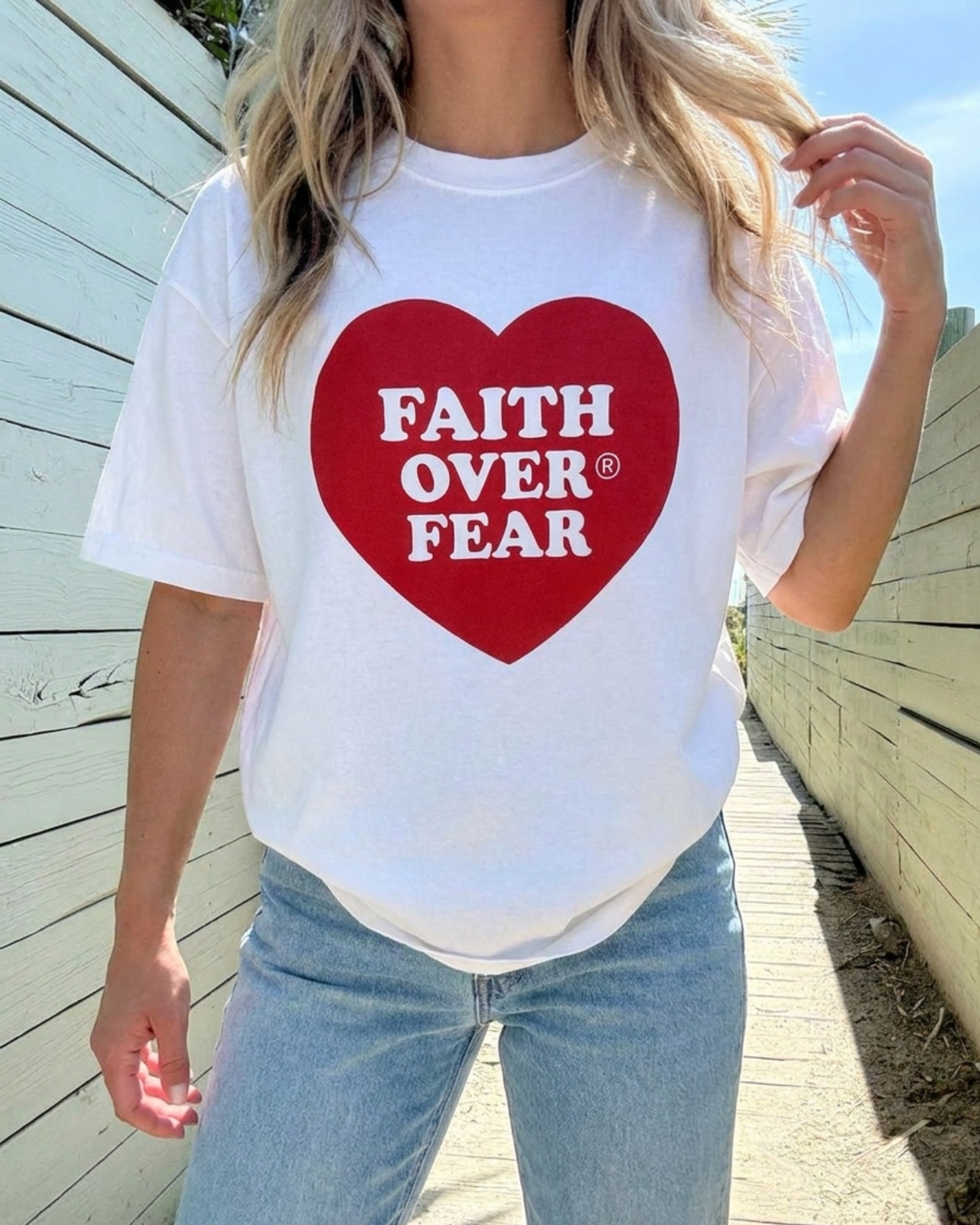 Faith Over Fear Tee