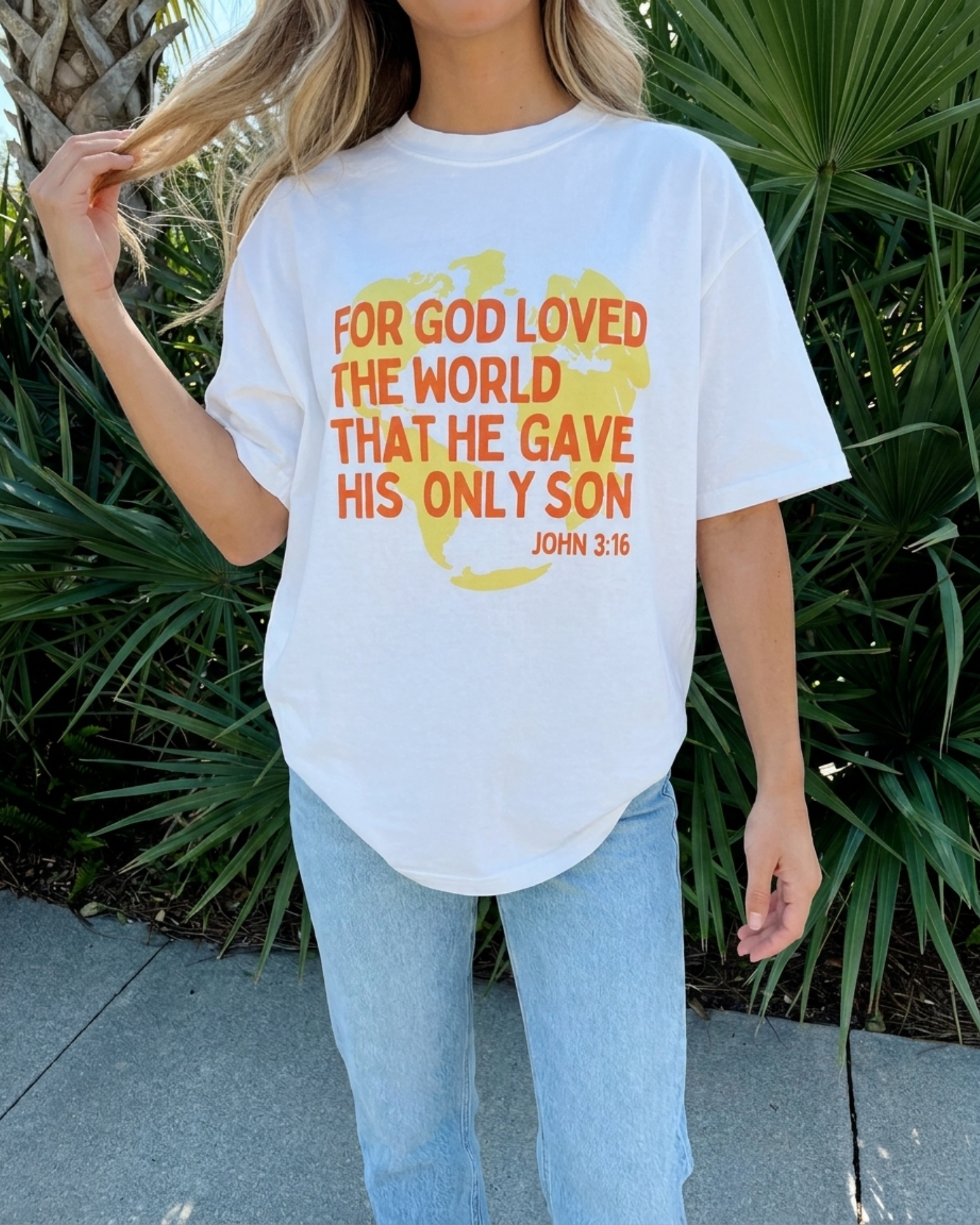 For God Loved The World Tee